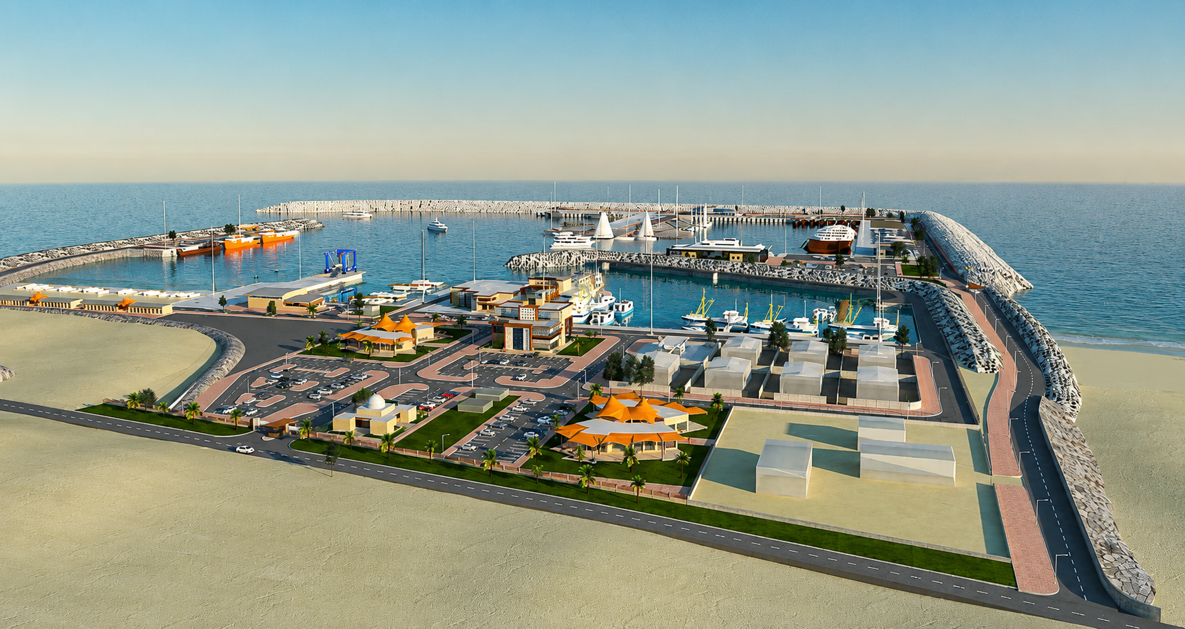 Dibba Harbour Oman — Master Planning